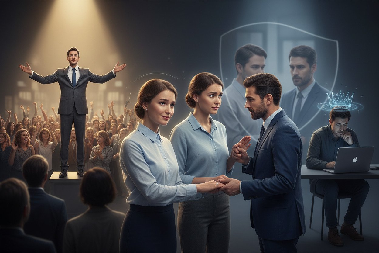 Typy narcyzmu — nie każdy narcyz jest głośny